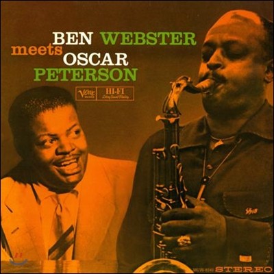 Ben Webster — Ben Webster Meets Oscar Peterson 앨범 커버
