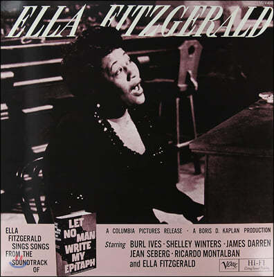 Ella Fitzgerald ( ) - Let No Man Write My Epitaph [2LP] 