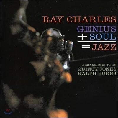 Ray Charles — Genius+Soul=Jazz 앨범 커버