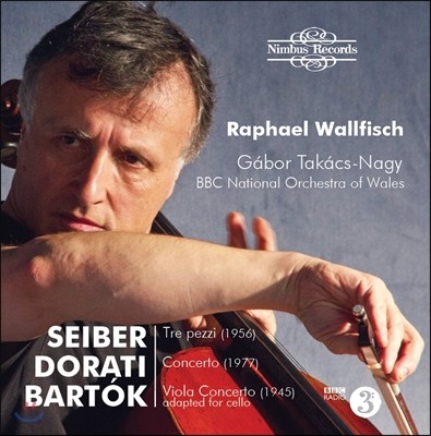 Raphael Wallfisch 헝가리 첼로 협주곡집 - 도라티 / 바르톡 (Hungarian Cello Concertos - Seiber / Dorati / Bartok)