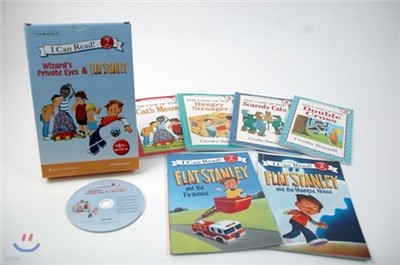 I can read set ׸ 11 Wizard Privates/Flat Stanley(6)