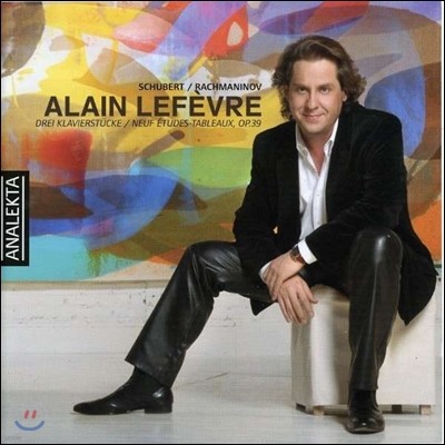 Alain Lefevre Ʈ: 3 ǾƳ ǰ / 帶ϳ: ȸȭ  (Schubert: 3 Piano Pieces / Rachmaninov: 9 Etudes-Tableaux Op.39)