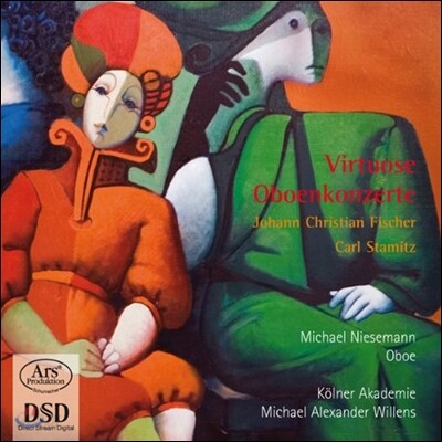 Michael Niesemann 비르투오조 오보에 협주곡집 - 피셔 / 슈타미츠 (Virtuoso Oboe Concertos - Fischer / Stamitz)