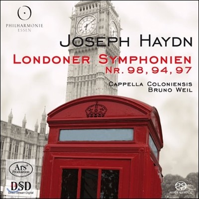 Bruno Weil 하이든: 런던 교향곡 (Haydn: London Symphonies Nos. 98, 94, 97)