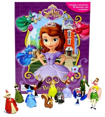 Disney Sofia the First My busy book 디즈니 비지북 소피아 공주 피규어 책