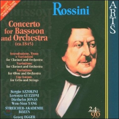Georg Egger νô: ټ ְ, Ŭ󸮳 ְ, ÿ ְ (Rossini: Bassoon Concerto, Clarinet Concertos, Cello Concerto)