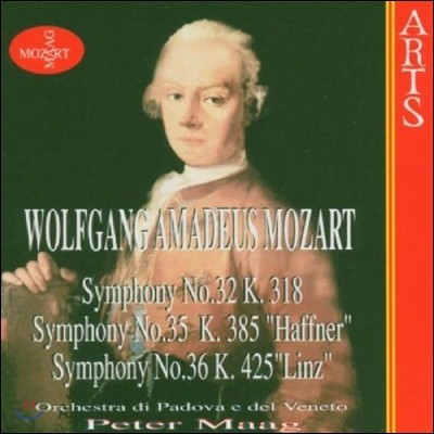 Peter Maag Ʈ:  32, 35 '', 36 '' (Mozart: Symphonies K.318, K.385 'Haffner', K.425 'Linz')