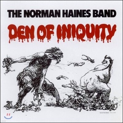 The Norman Haines Band — Den Of Iniquity 앨범 커버