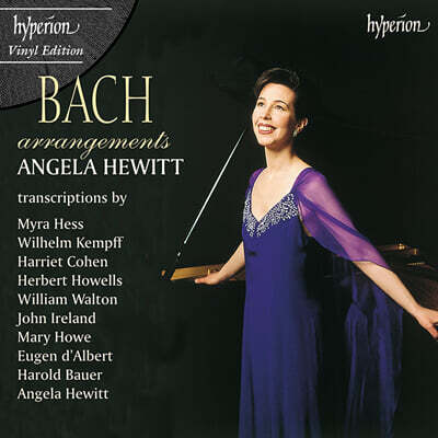 Angela Hewitt — Angela Hewitt 바흐: 편곡집 (Bach Arrangements) 앨범 커버