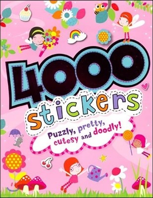 4000 Stickers Arty, silly, puzzly and sticky!