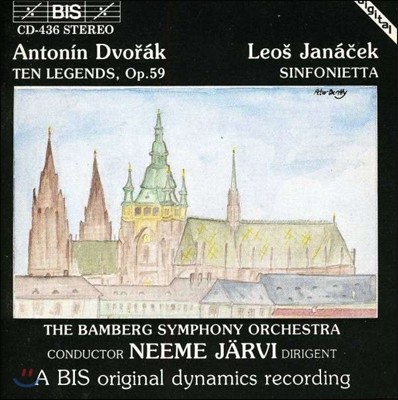 Neeme Jarvi 庸: 10  / ߳ý: ϿŸ (Dvorak: Ten Legends Op.59 / Janacek: Sinfonietta)