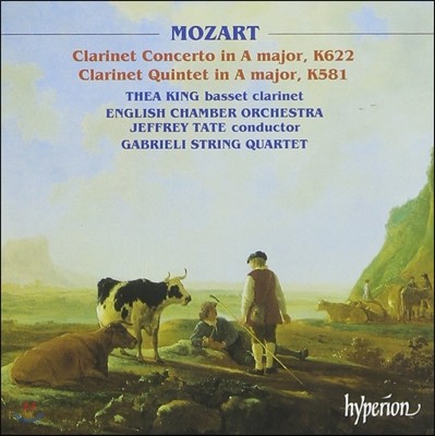 Thea King 모차르트: 클라리넷 협주곡, 클라리넷 오중주 (Mozart: Clarinet Concerto K.622, Clarinet Quintet K.581)