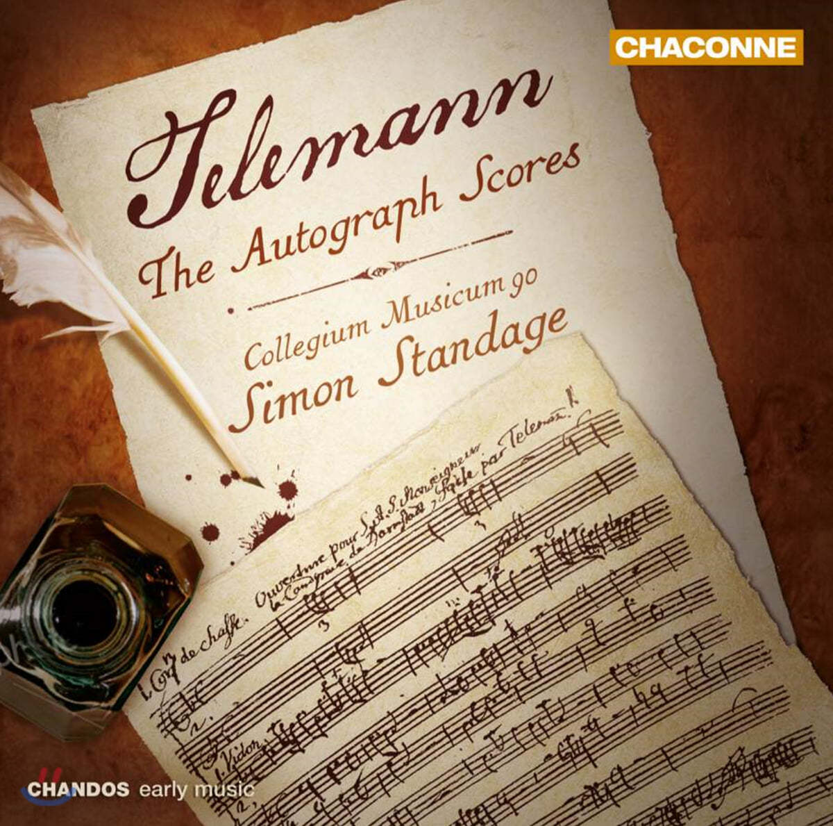 Simon Standage 텔레만: 자필 악보 - 서곡, 디베르티멘토 (Telemann: The Autograph Scores - Overtures, Divertimento)