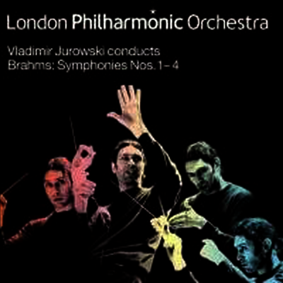 Vladimir Jurowski — 브람스: 교향곡 1번 - 4번 (Brahms: Symphonies Nos.1 - 4) - Vladimir Jurowski 앨범 커버