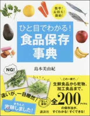 ひと目でわかる!食品保存事典
