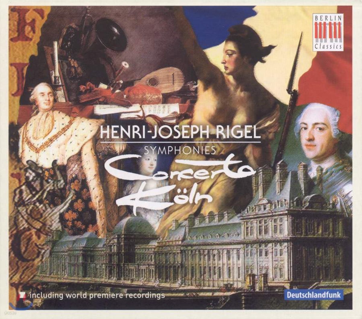 Concerto Koln 리겔: 교향곡 4, 7, 8, 10 &amp; 14번 (Henri-Joseph Rigel: Symphonies)