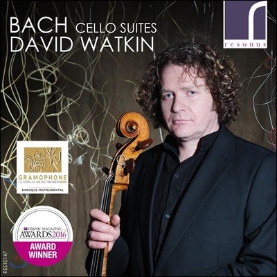 David Watkin :  ÿ  (J.S. Bach: Cello Suites BWV1007-1012) 