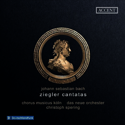 바흐: 치글러 칸타타 BWV 74, 103, 176 (Bach: Ziegler Cantatas BWV 74, 103, 176)(CD) - Christoph Spering