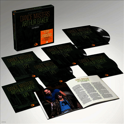 Various Artists — Arthur Baker Presents Dance Masters 앨범 커버