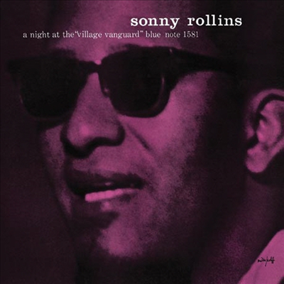 Sonny Rollins — A Night At The Village Vanguard (Remastered)(Limited Edition)(Back To Blue Series)(MP3 Voucher) 앨범 커버