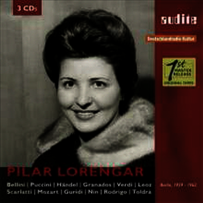 필라 로렌가르 1959 - 1962년 스튜디오 와 라이브 레코딩 (A Portrait In Live And Studio 1959 - 1962) (3CD) - Pilar Lorengar