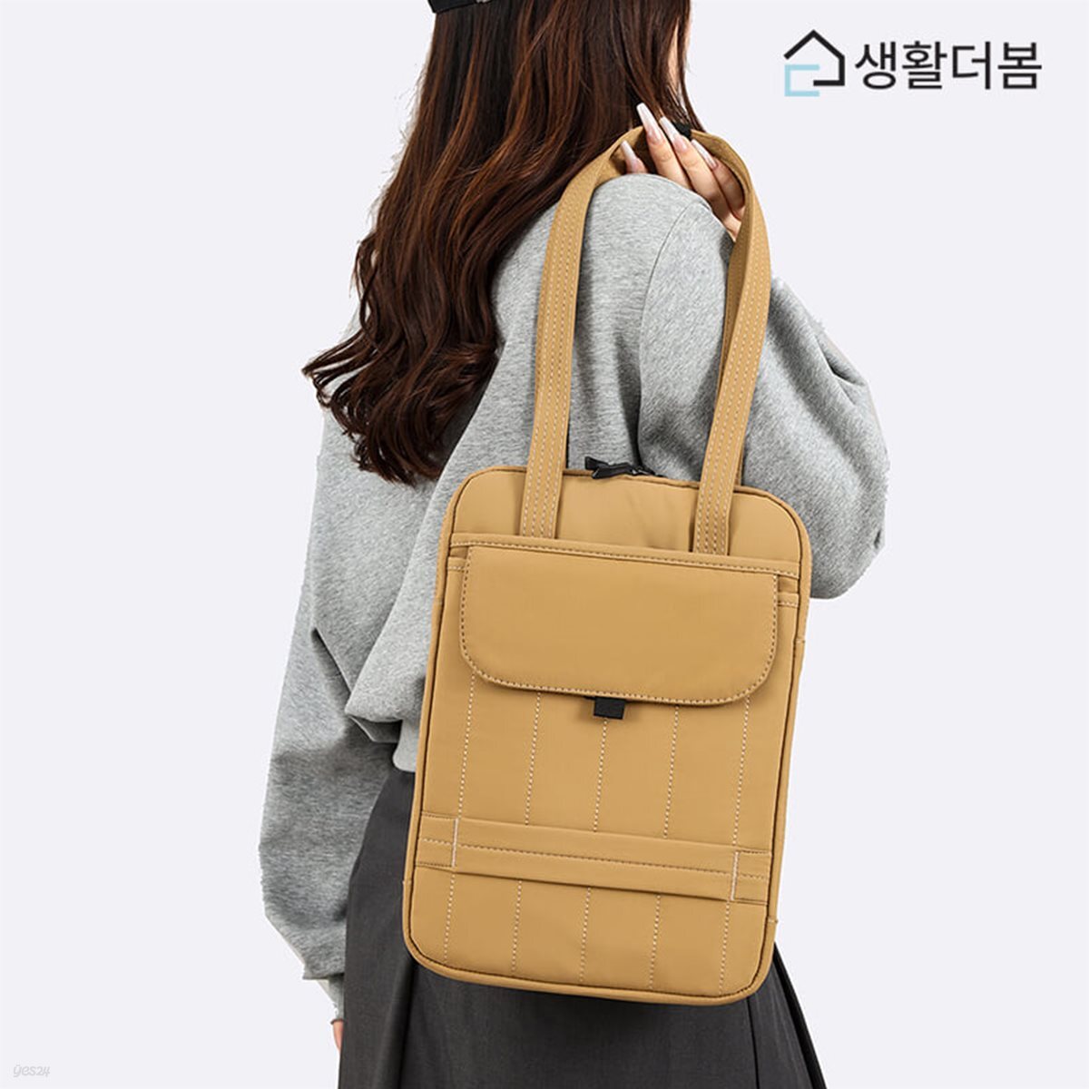 ★무료배송★ 생활더봄 슬림 세로형 노트북가방 토트 숄더 투웨이 태블릿수납 파우치 4컬러 M 사이즈