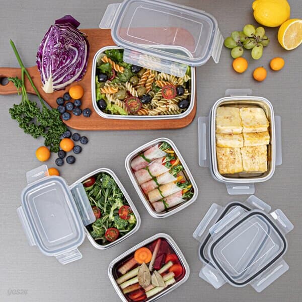 [MODERN SMITH] 모던스미스 스텐 밀폐용기 5종세트