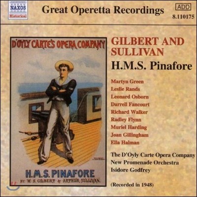 Isidore Godfrey Ʈ & :  ǳ (Great Operetta Recordings - Gilbert & Sullivan: H.M.S. Pinafore)