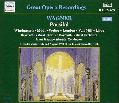 Hans Knappertsbusch ٱ׳: ĸ (Great Opera Recordings - Wagner: Parsifal)