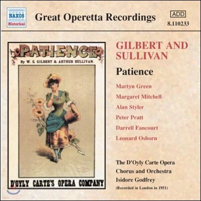 Isidore Godfrey Ʈ & : γ (Great Operetta Recordings - Gilbert & Sullivan: Patience)