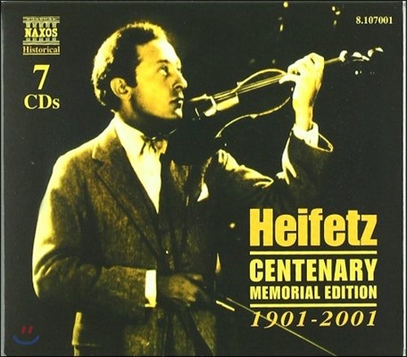 Jascha Heifetz  100ֳ   (Centenary Memorial Edition 1901~2001)