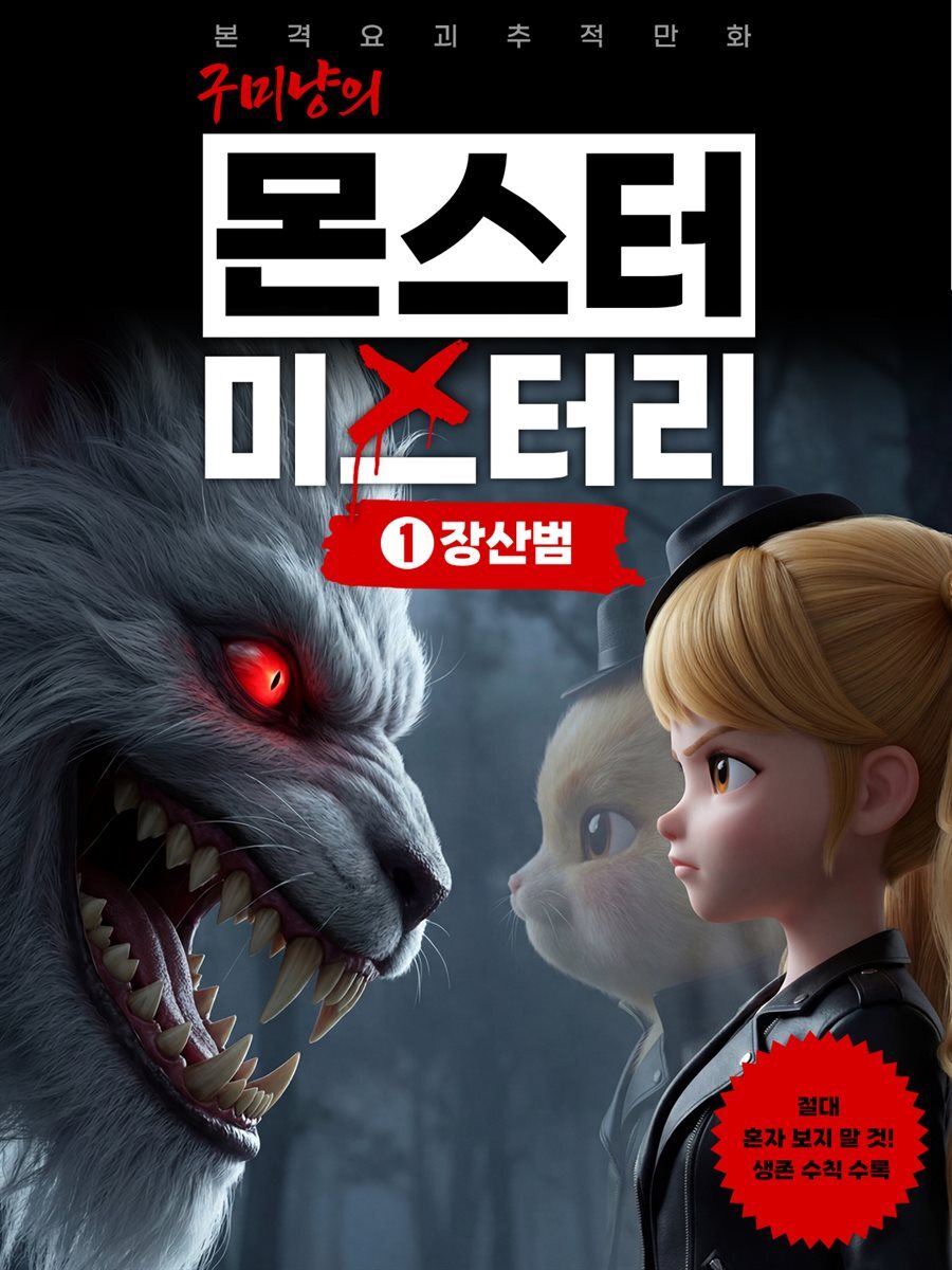 구미냥의 몬스터 미스터리 1: 장산범