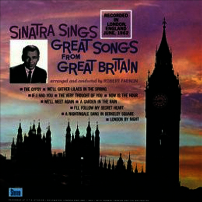 Frank Sinatra — Sinatra Sings Great Songs From Great Britian (Remastered) 앨범 커버