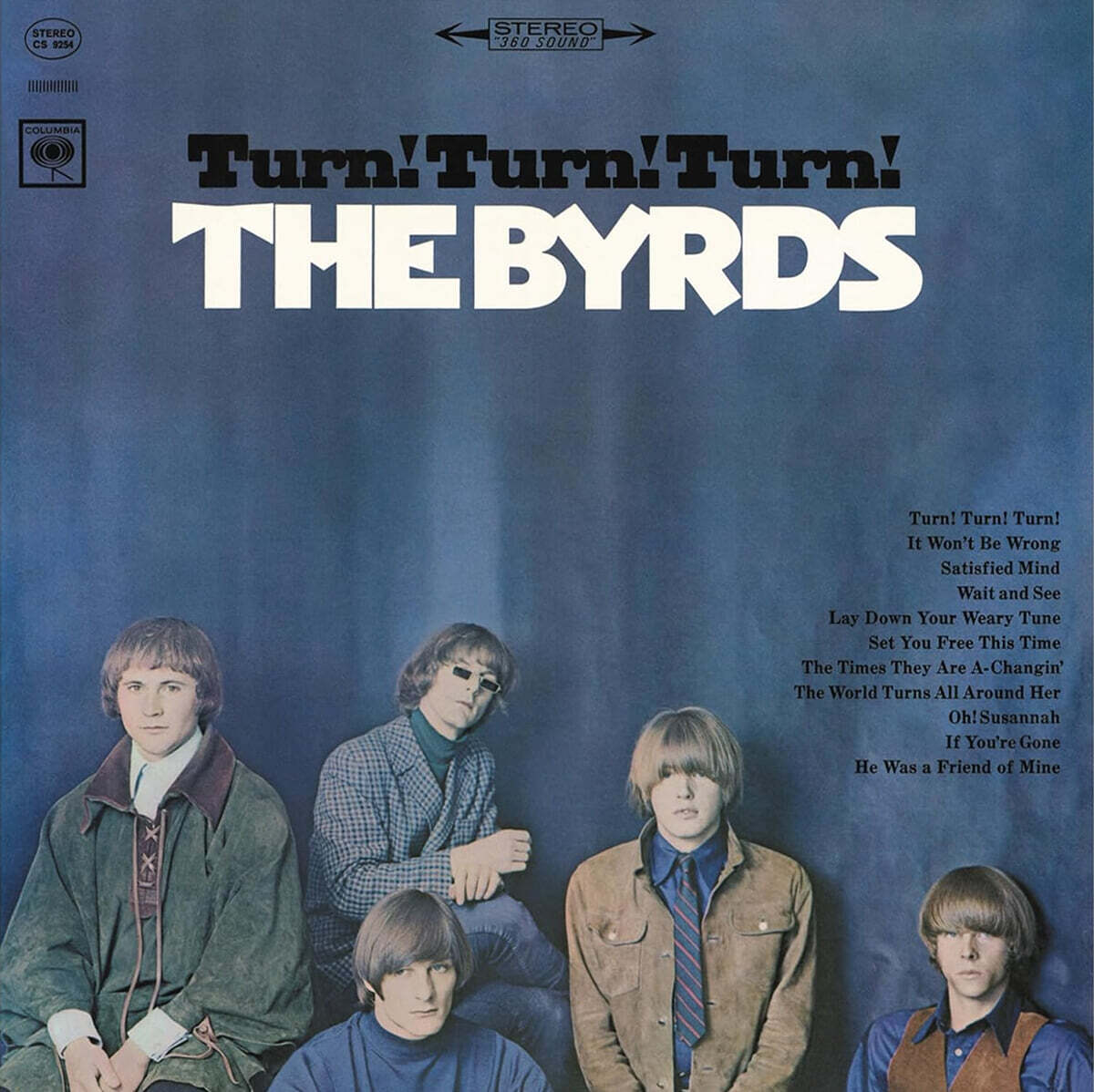 The Byrds (더 버즈) - 2집 Turn! Turn! Turn! [블루 컬러 LP]