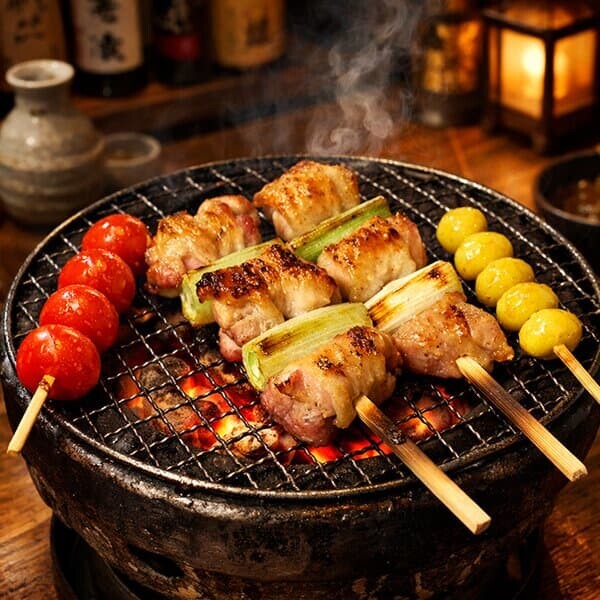 [잇츠모노] 담백하고 아삭한 야키토리 닭산적파꼬치500g(12개)