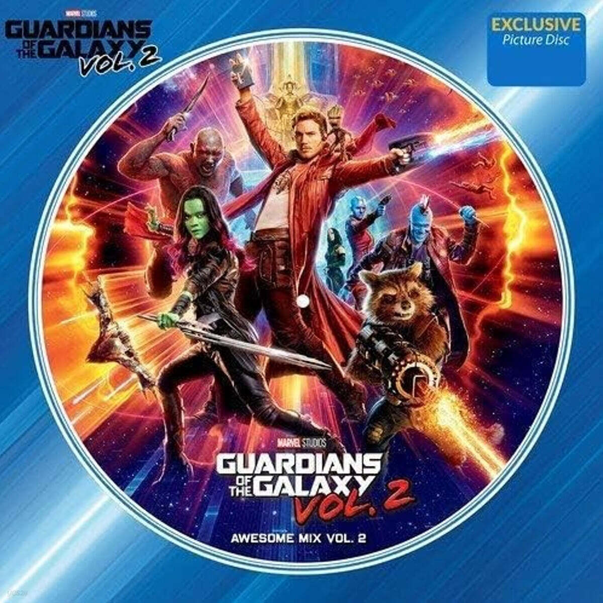 가디언즈 오브 갤럭시 2편 영화음악 (Guardians Of The Galaxy OST : Awesome Mix Vol. 2) [픽쳐디스크 LP]
