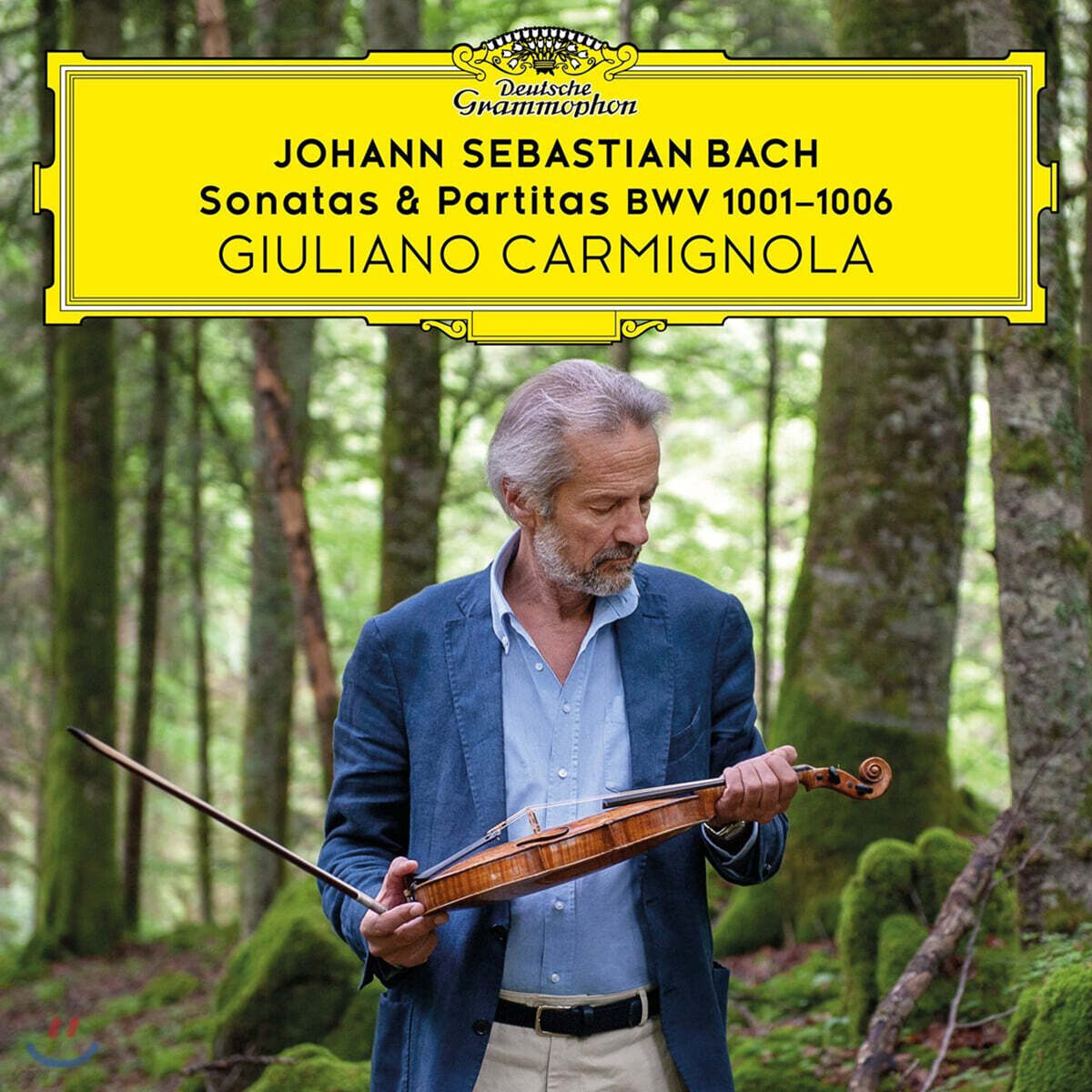 Giuliano Carmignola 바흐: 무반주 바이올린 소나타와 파르티타 (Bach: Sonatas & Partitas)