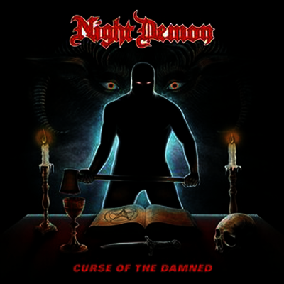Night Demon — Curse Of The Damned 앨범 커버