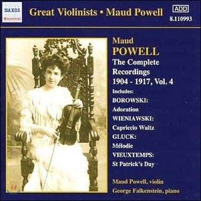 Maud Powell   4 1904~1917 - 񿡳Ű: īġ  (Great Violinists - Wieniawski: Capriccio Waltz)