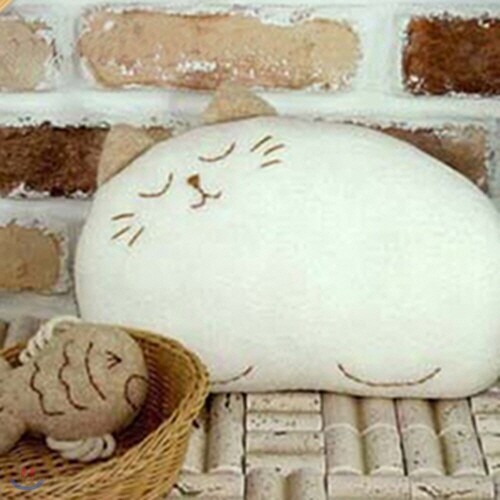 잠자는 고양이 쿠션 DIY