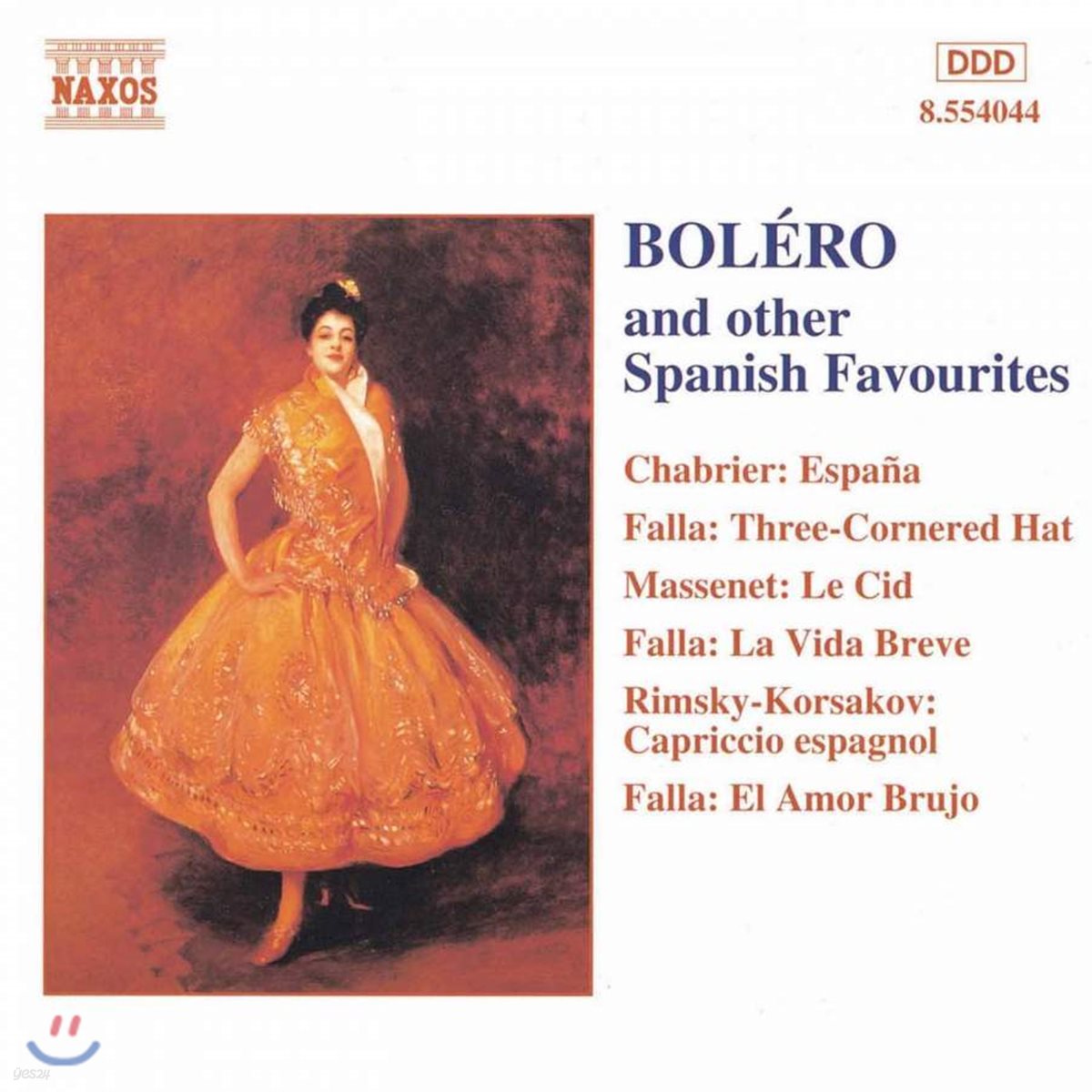 볼레로와 스페인 유명 작품집 - 파야 / 샤브리에 / 림스키-코르사코프 (Bolero &amp; Spanish Favourites - Falla / Chabrier / Rimsky-Korsakov)