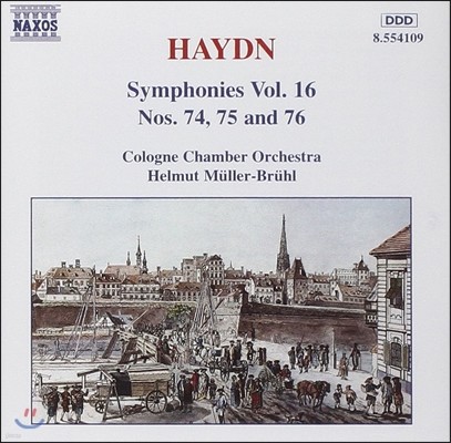 Helmut Muller-Bruhl 하이든: 교향곡 16집 - 74, 75, 76번 (Haydn: Symphonies Vol.16)