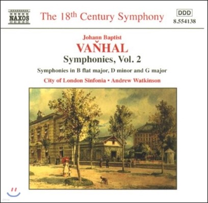 Andrew Watkinson 18  - :  2 (Vanhal: Symphonies Vol.2 - in B flat Major, D Minor, G Major)