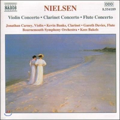 Kees Bakels Ҽ: ̿ø ְ, Ŭ󸮳 ְ, ÷Ʈ ְ (Nielsen: Violin Concerto, Clarinet Concerto, Flute Concerto)