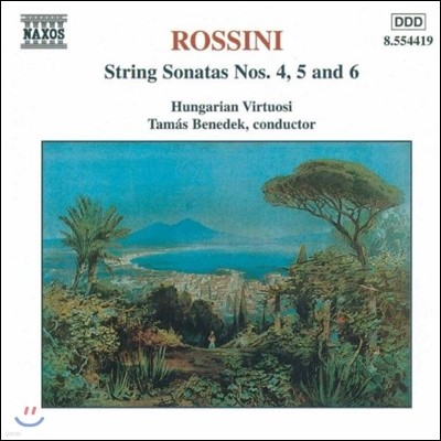 Tamas Benedek νô:  ҳŸ 4, 5, 6 (Rossini: String Sonatas Vol.2)