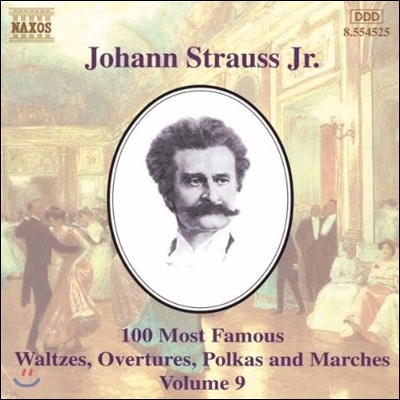  Ʈ콺 2:  ǰ 100 - , , ī,  9 (J. Strauss Jr: Most Famous Waltzes, Overtures, Polkas, Marches)