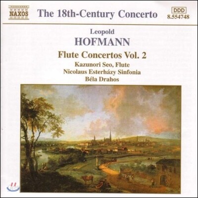 Bela Drahos 18세기 협주곡 - 호프만: 플루트 협주곡 2집 (Hofmann: Flute Concertos Vol.2)