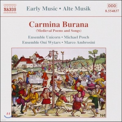 Ensemble Unicorn ī̳ ζ - ߼ ÿ 뷡 (Early Music - Carmina Burana, Medieval Poems and Songs)
