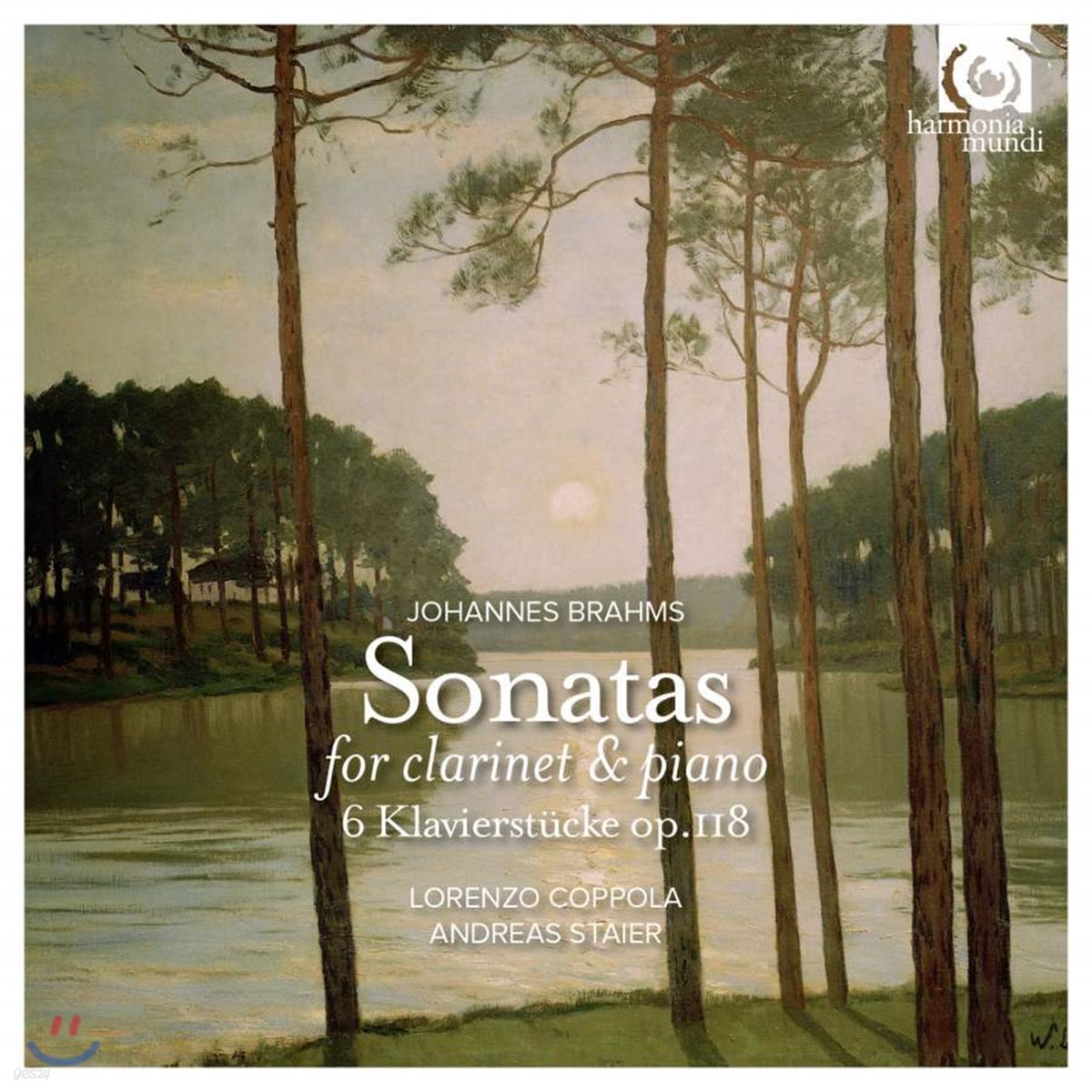 Lorenzo Coppola / Andreas Staier 브람스: 클라리넷 소나타, 피아노 소품 (Brahms: Clarinet Sonatas, Piano Pieces Op.118)