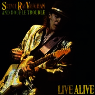 Stevie Ray Vaughan — Live Alive 앨범 커버